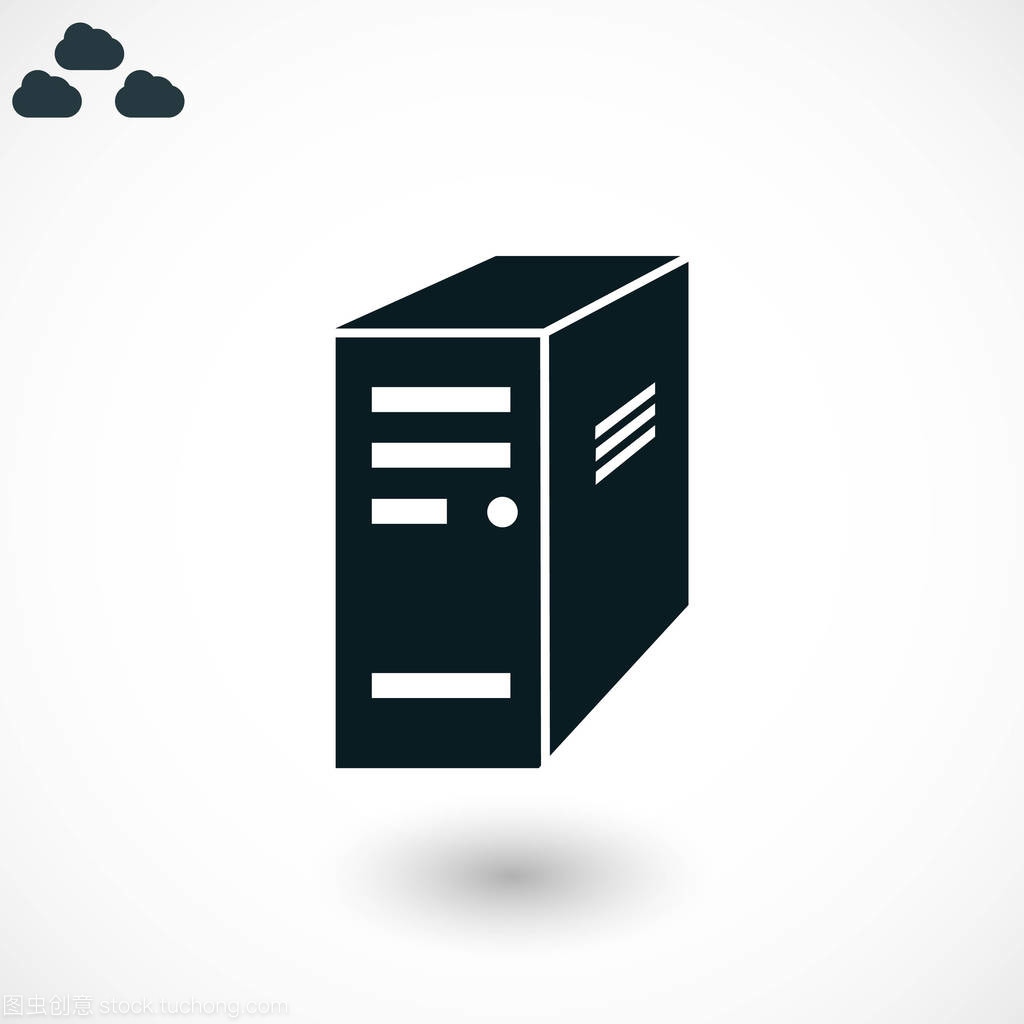 数字时代的基石 计算机服务器图标与服务器解析